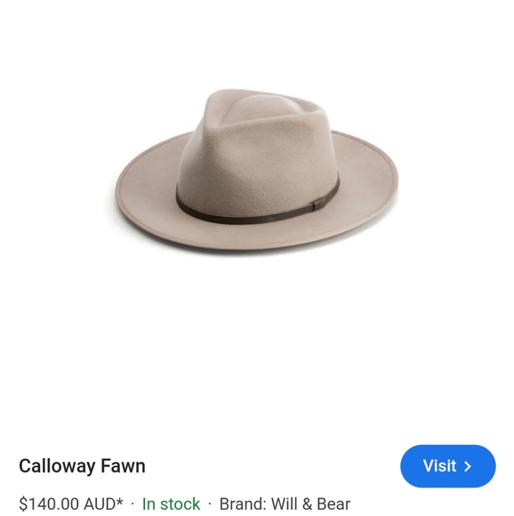 Unisex will & bear hat